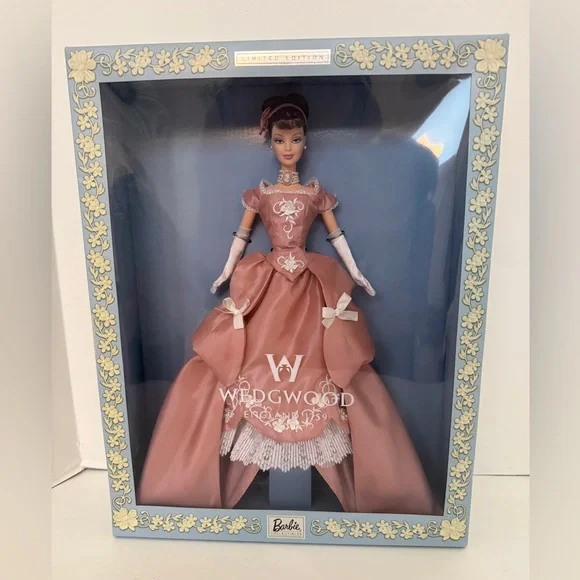 2000 new limited edition Wedgewood England 1759 Barbie - Picture 2 of 9